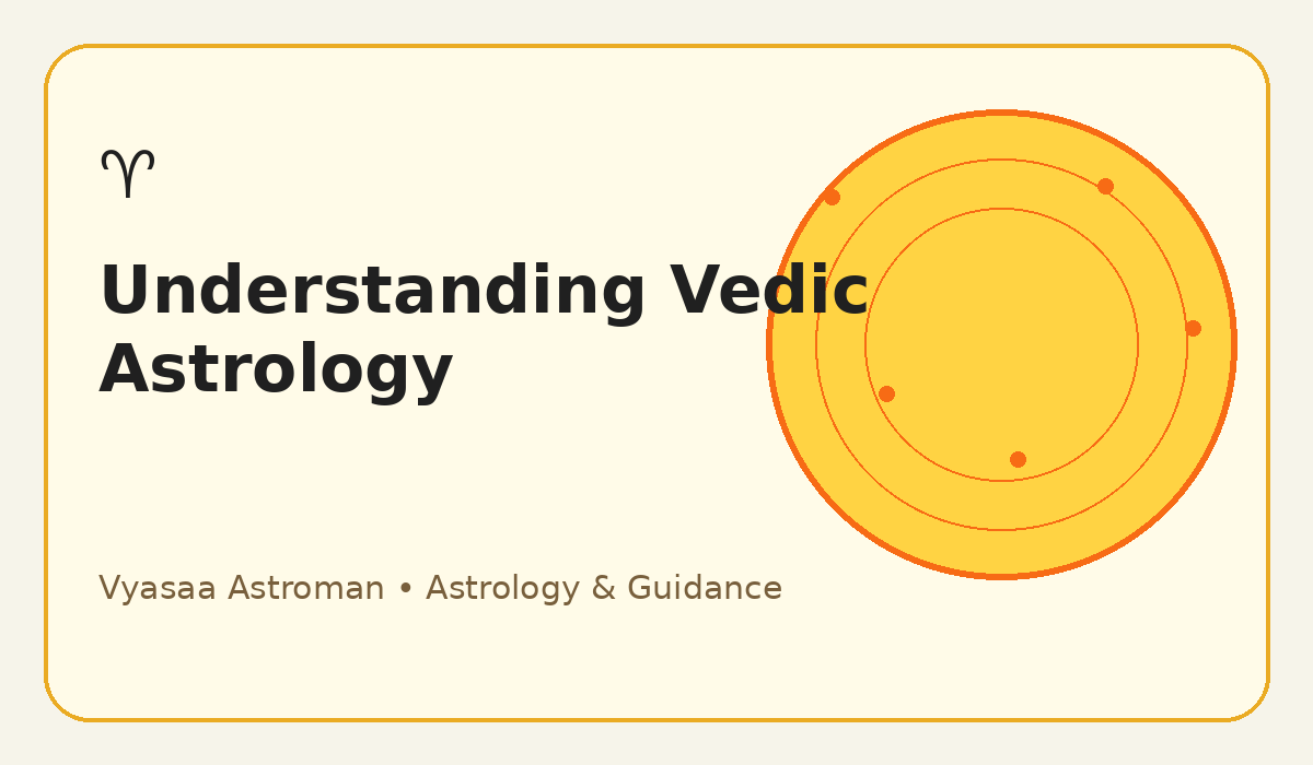 Understanding Vedic Astrology: A Simple Introduction